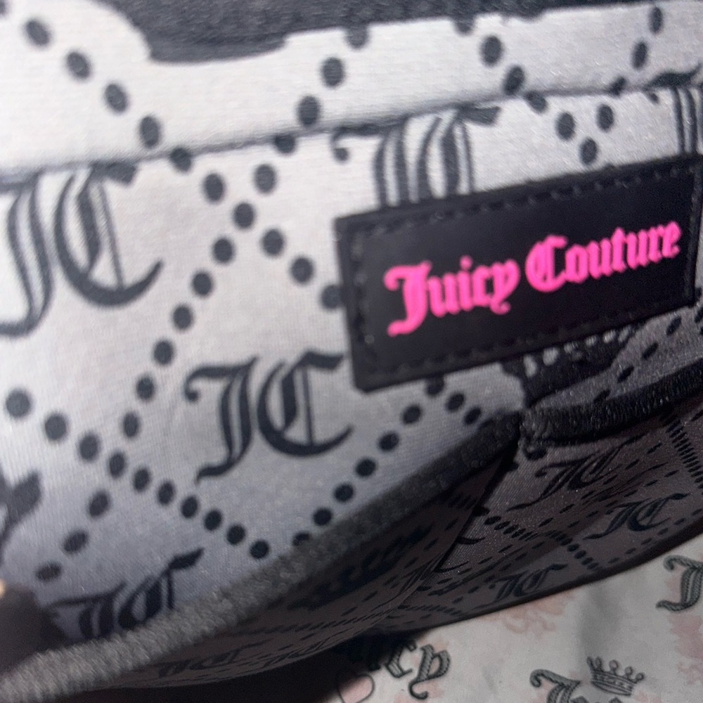 Juicy Couture Gray and Black Insulated Bag - Picture 6 of 7